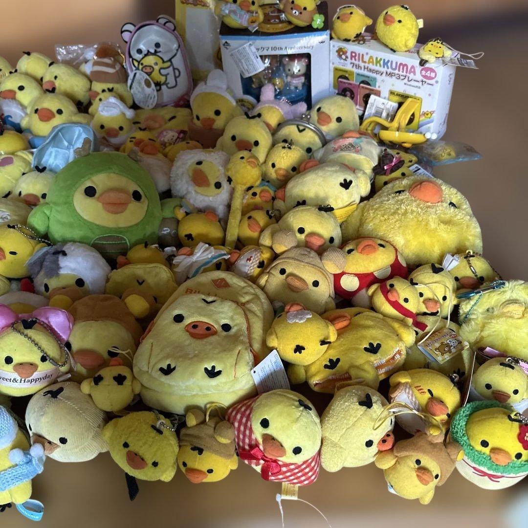 平成レトロぬいぐるみ　キイロイトリまとめ売り