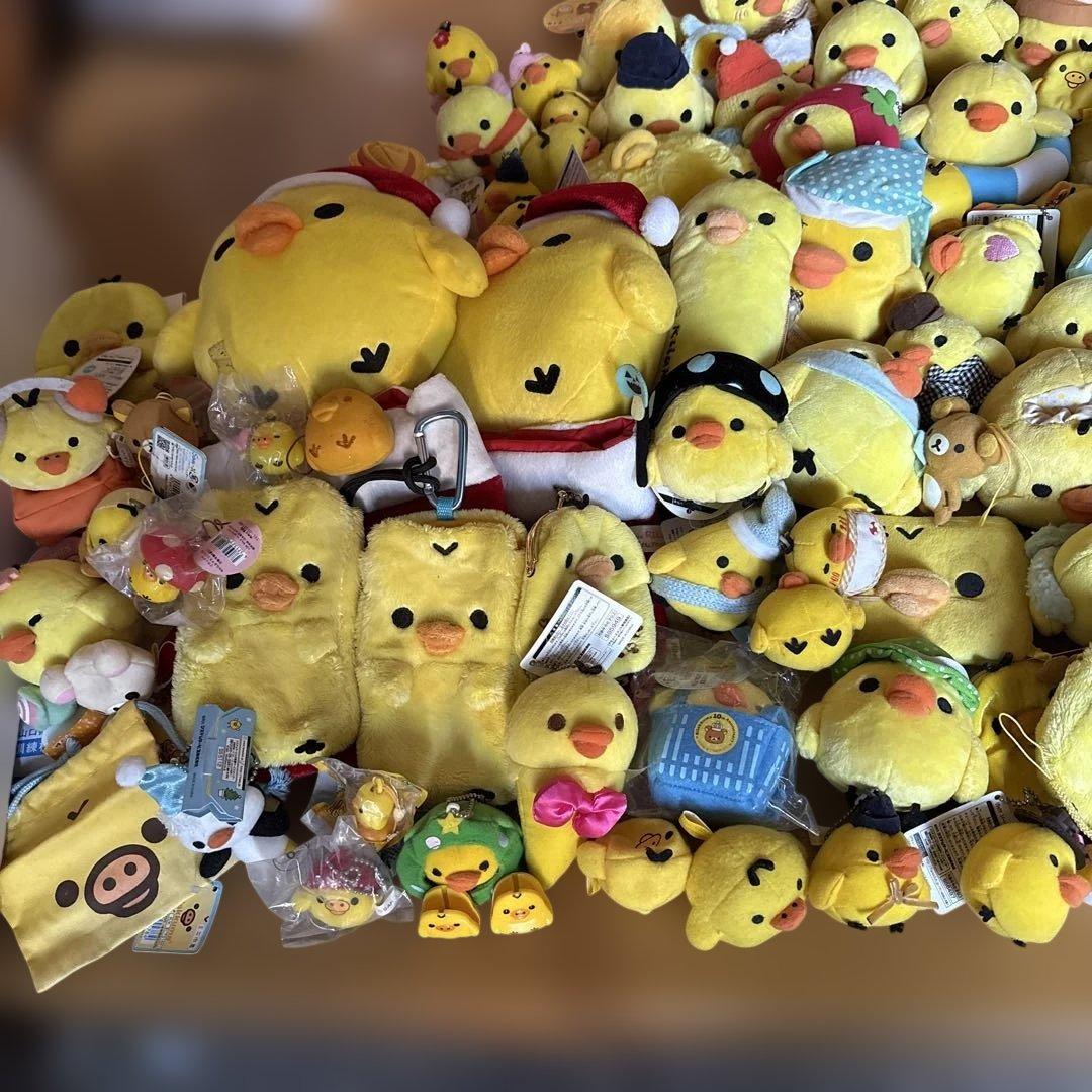 平成レトロぬいぐるみ　キイロイトリまとめ売り