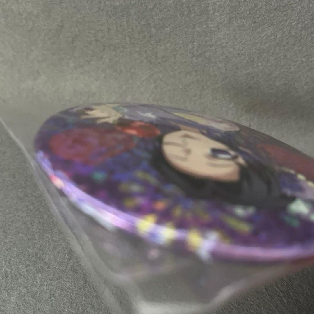 胡蝶しのぶ 鬼滅の刃 ホログラム 缶バッジ ナムコ 限定 りんご飴 匿名