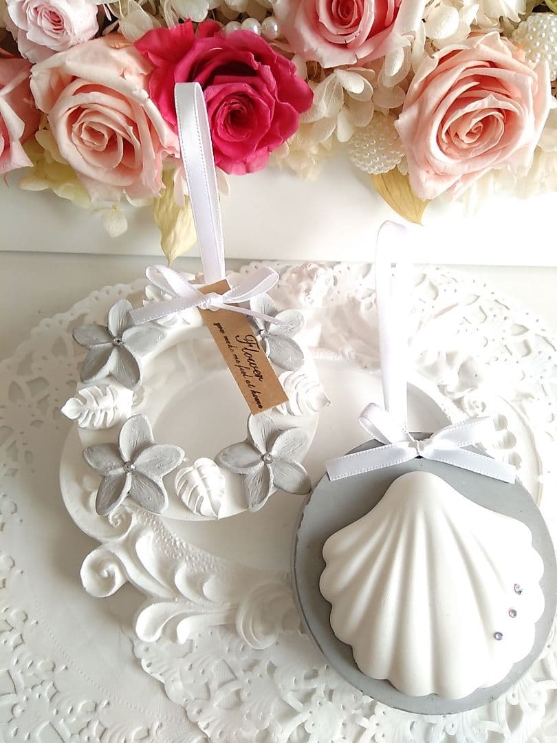 アロマストーンシェル＆プルメリアサシェセット