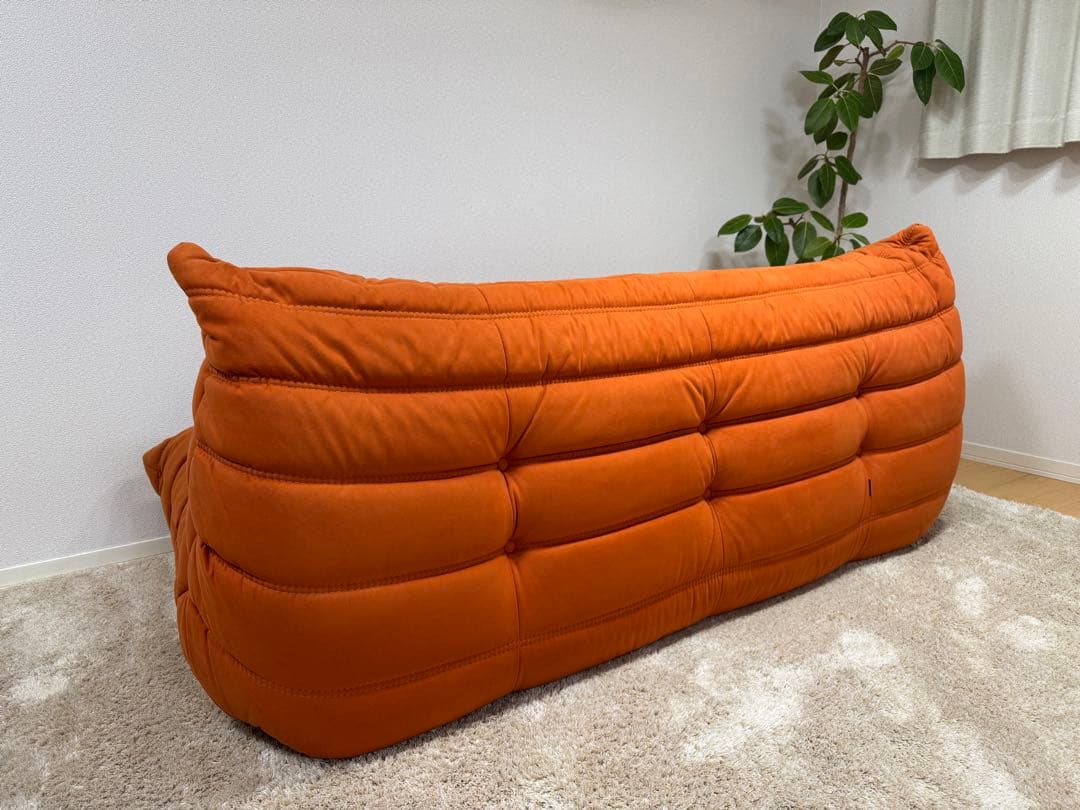 ligne roset リーンロゼ トーゴ TOGO ３人掛けソファ ロゼトーゴ