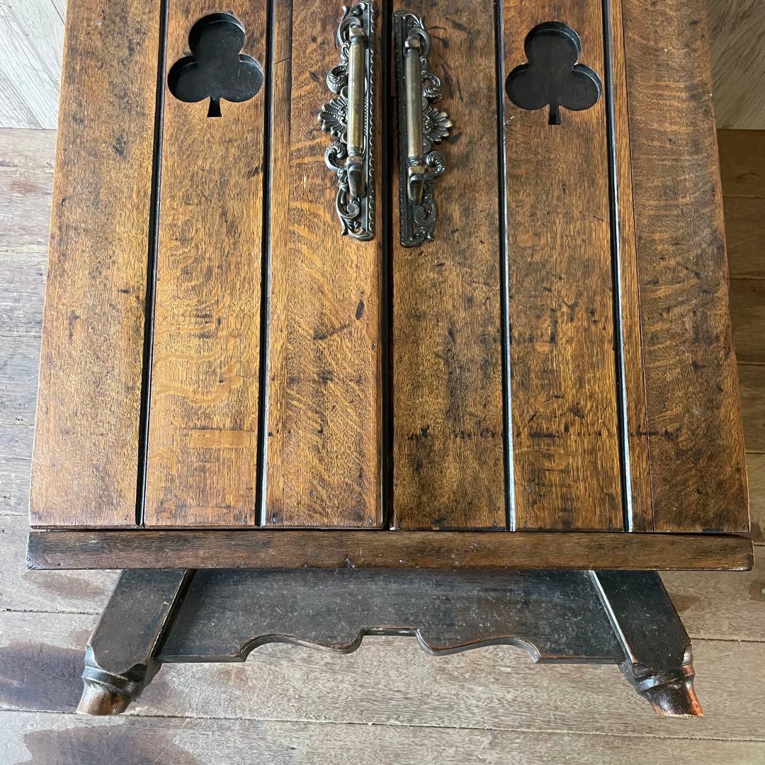 アンティーク調 カントリー家具 木製キャビネット 書類収納 ナチュラル家具 北欧