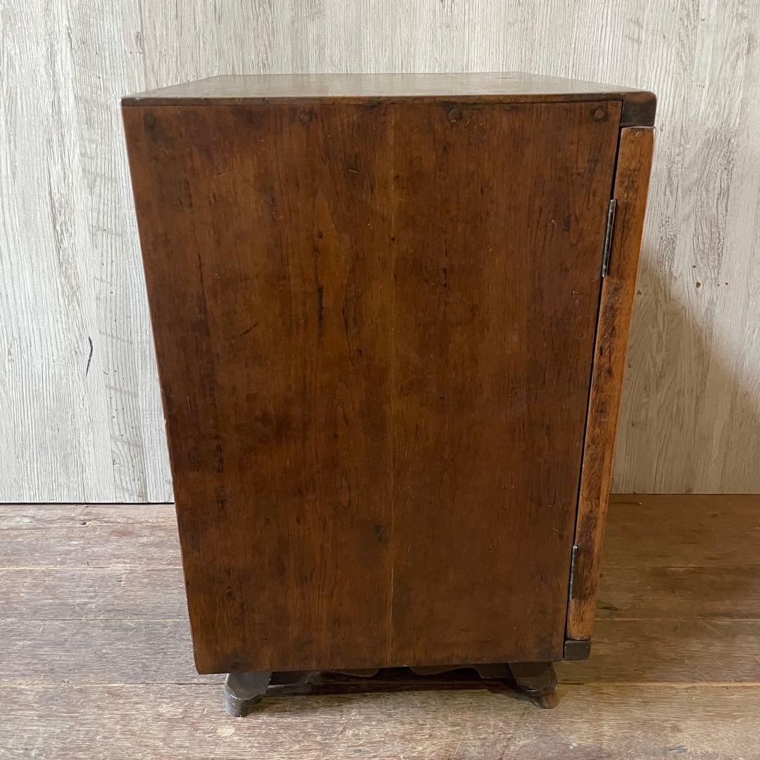 アンティーク調 カントリー家具 木製キャビネット 書類収納 ナチュラル家具 北欧