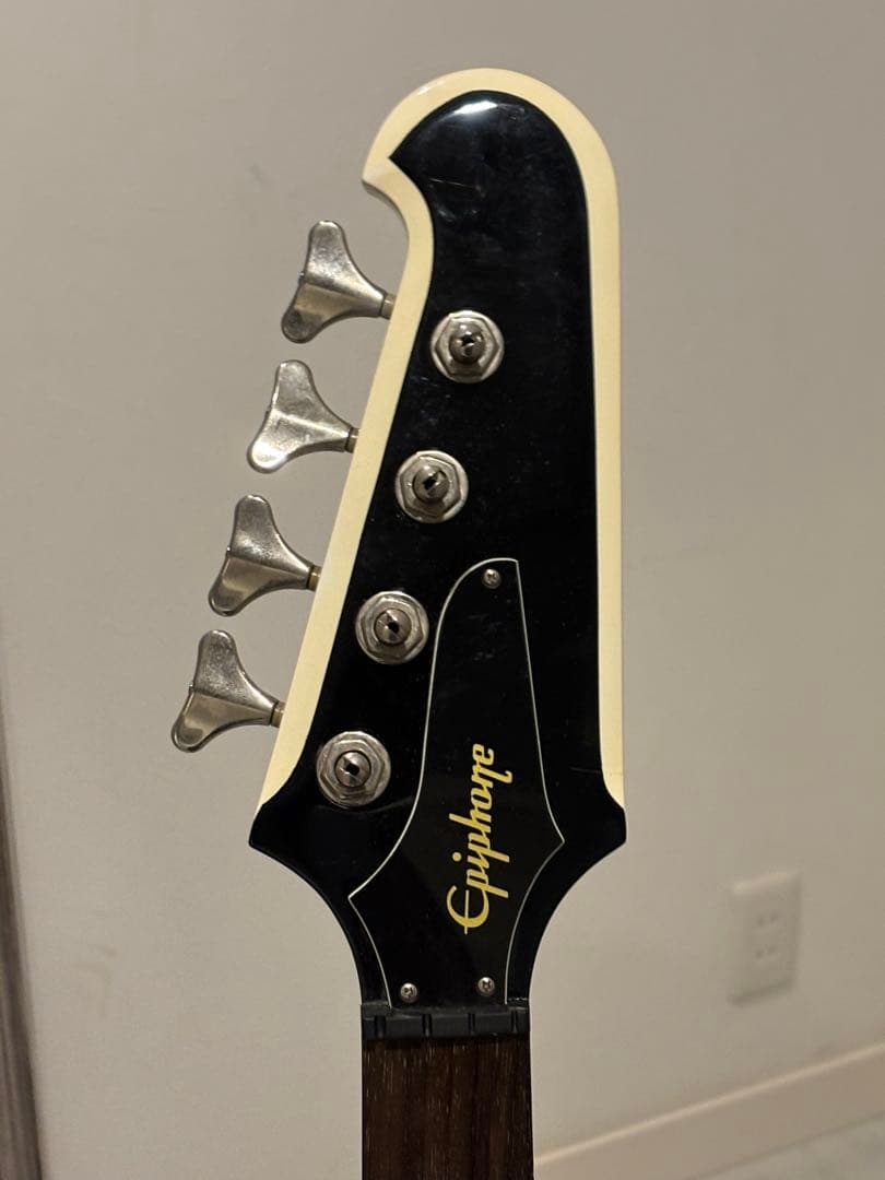 Epiphone カスタム ファイヤーバード ベース ブリッジ無し 純正ケース