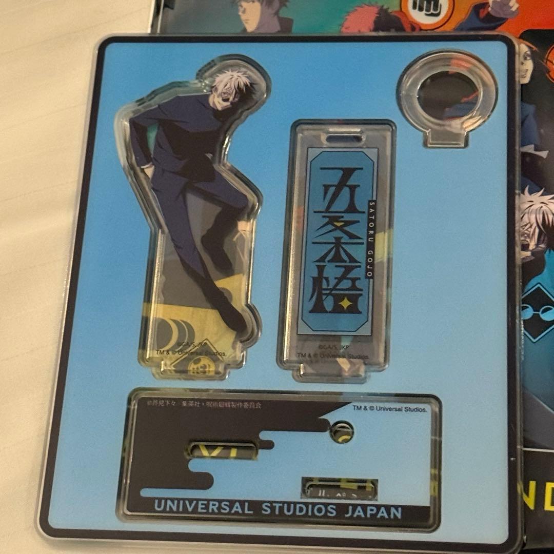呪術廻戦 USJ ユニバ コレクタブル ペンスタンド 五条悟 アクスタ