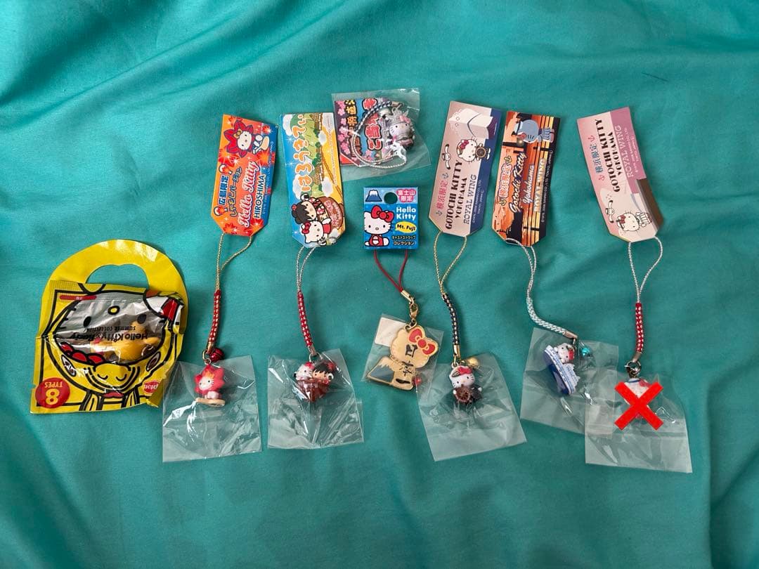 ハローキティ ストラップ セット