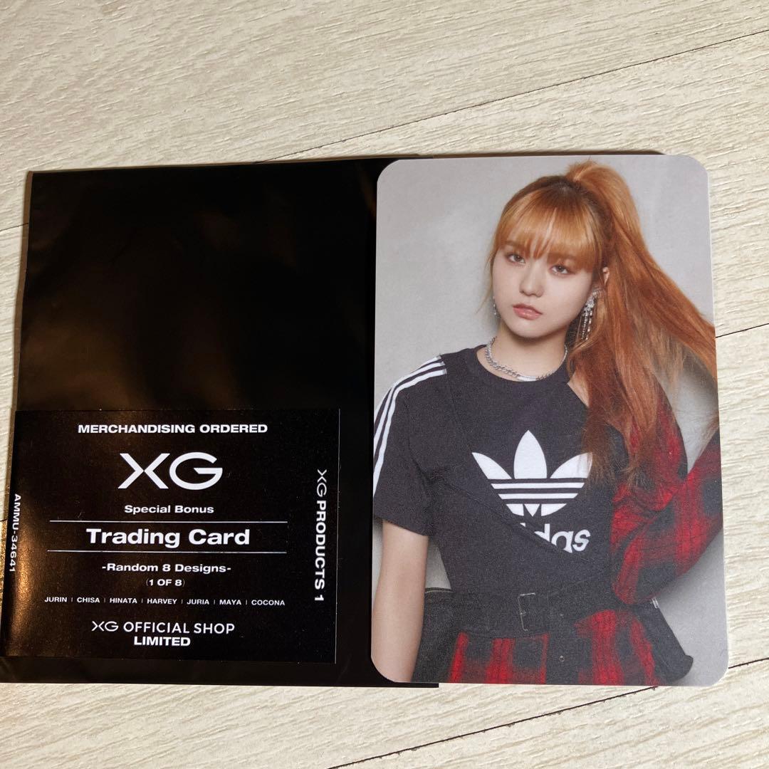 XG PRODUCTS1 OFFICIAL トレカ JURIA ジュリア - メルカリ