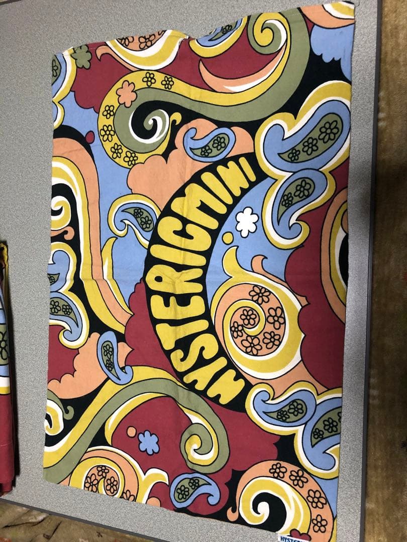 レア　HYSTERIC MINI サーフ柄　シーツ　枕カバー　中古