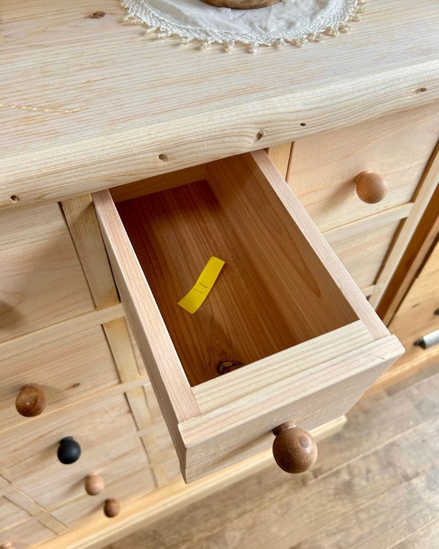 Ebisuyx様専用】国産ひのき使用 可愛い20杯引き出しチェスト Ebisuyx