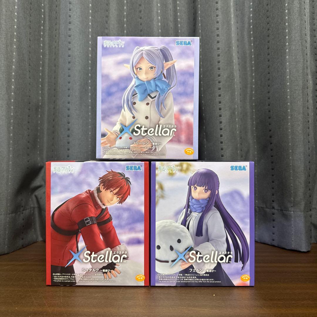葬送のフリーレン XStellar 雪遊び フリーレン フェルン シュタルク