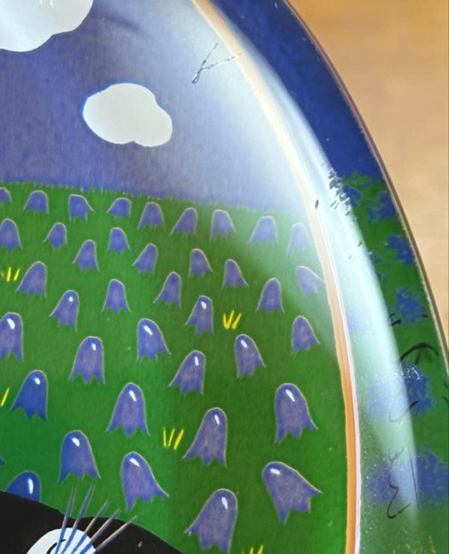 iittala ネコのガラスカード 