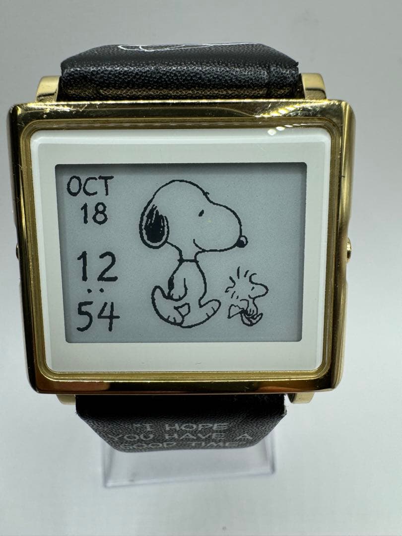 Smart Canvas 腕時計 デジタル ピーナッツ スヌーピー