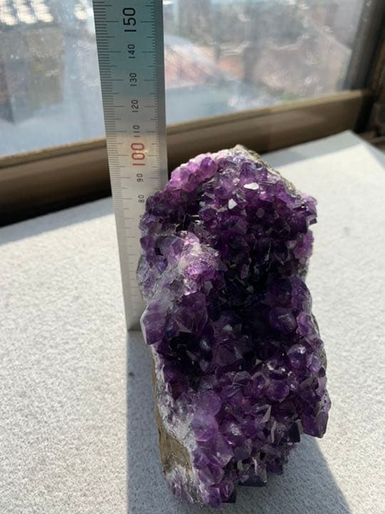 2月誕生石　アメジストクラスター 天然石 原石　【お値下げ