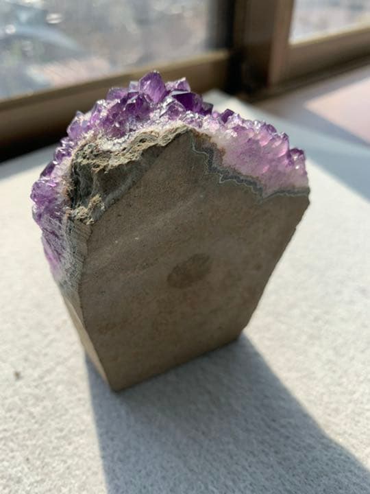 2月誕生石　アメジストクラスター 天然石 原石　【お値下げ