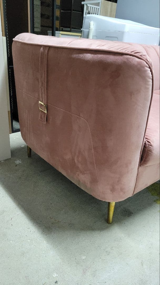 ソファー✨お洒落 ベロア生地✨