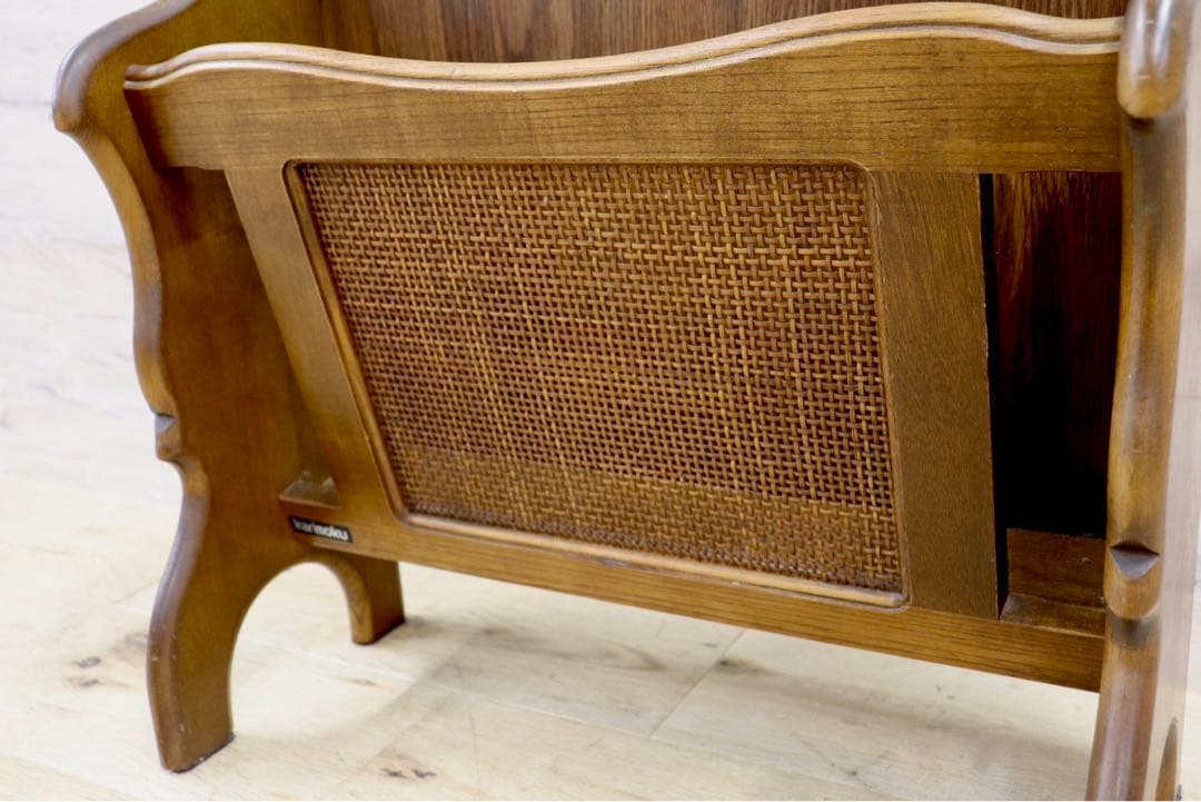 GMIK138○karimoku / カリモク コロニアル マガジンラック ス