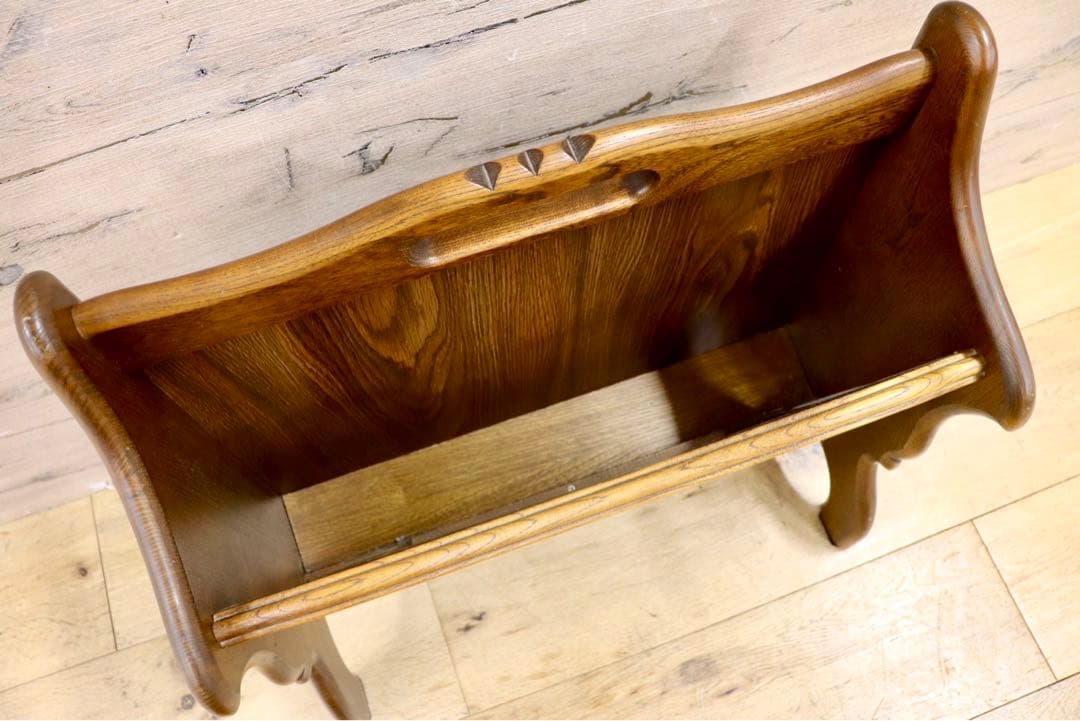 GMIK138○karimoku / カリモク コロニアル マガジンラック ス