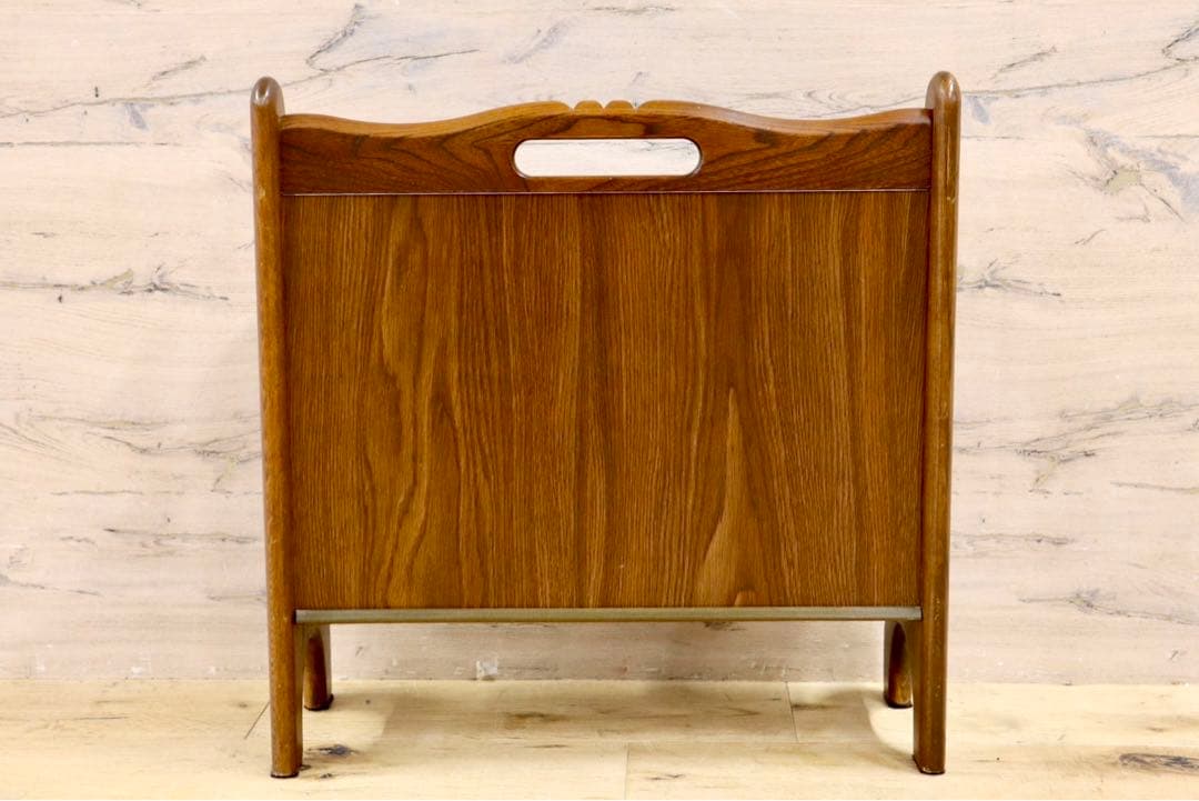 GMIK138○karimoku / カリモク コロニアル マガジンラック ス