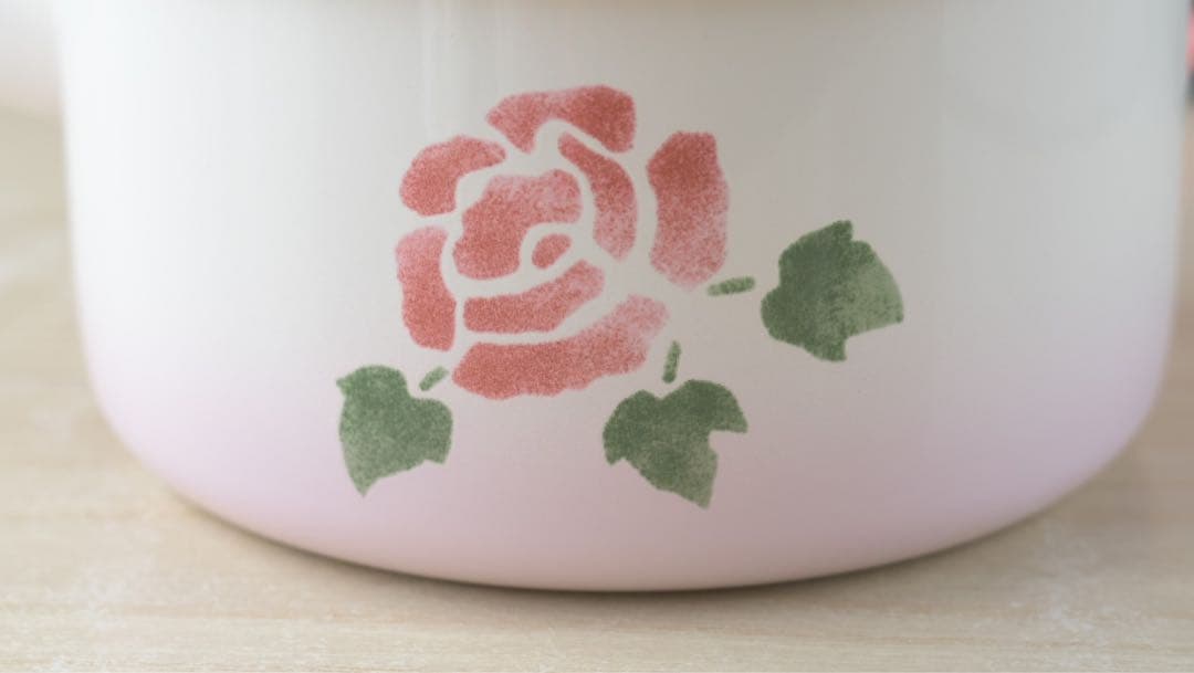 マニーローズ ホーロー 16cm スープパン　片手鍋　新品