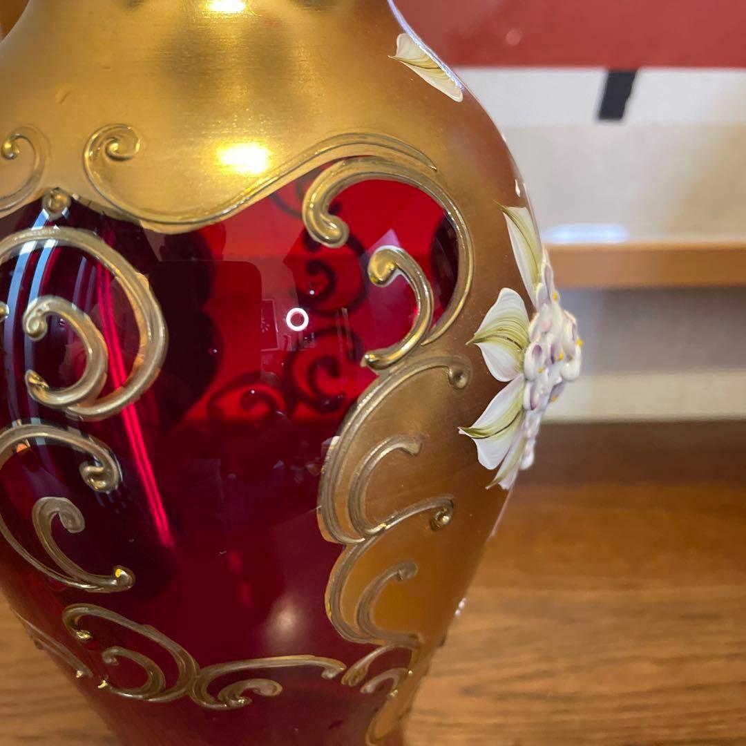 ベネチアングラス 壺 - メルカリ