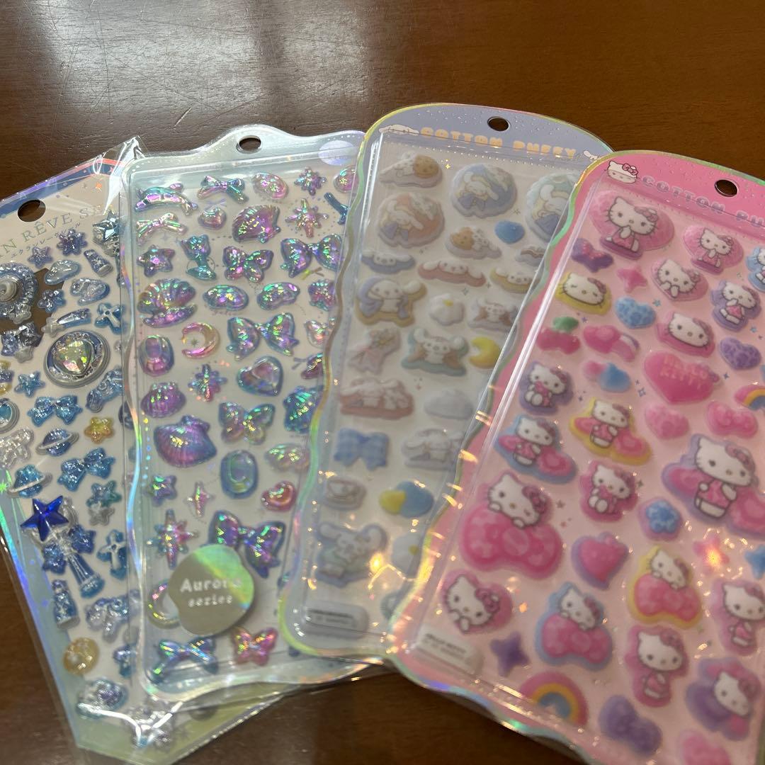 ボンボンドロップシールディズニーパワパフマジカルたまごっちキティトムジェリ