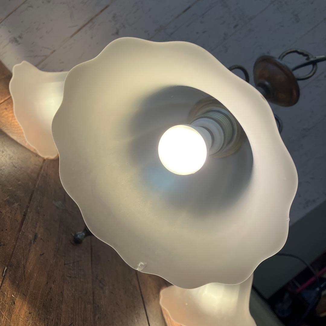 アンティーク コイズミ 白熱灯器具 シャンデリア 天井照明 3灯 96年製 照明