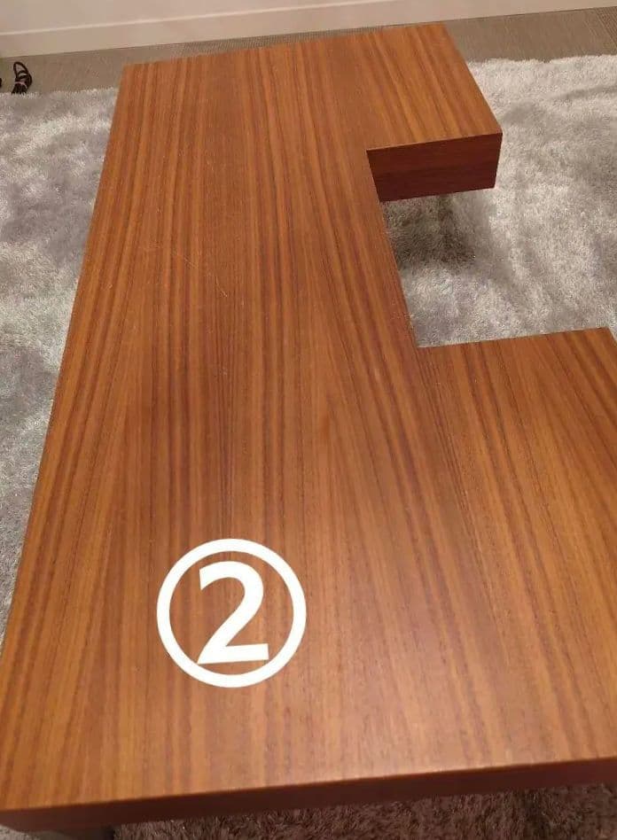 ACTUS porada パズル　ローテーブル【セット売り②】