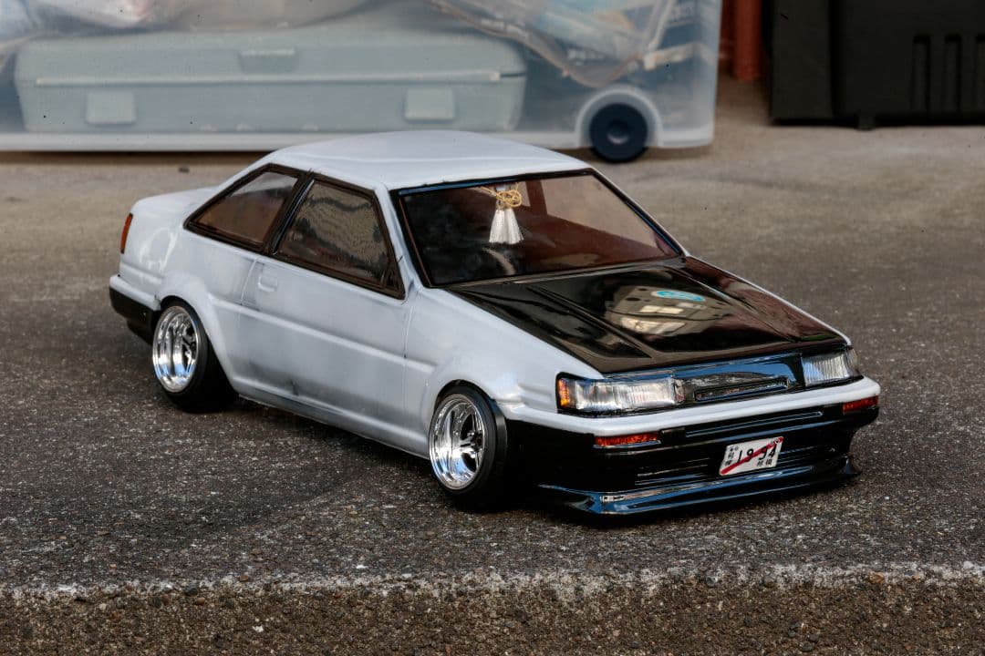パンドラRC トヨタ AE86 2ドア レビン 塗装済み