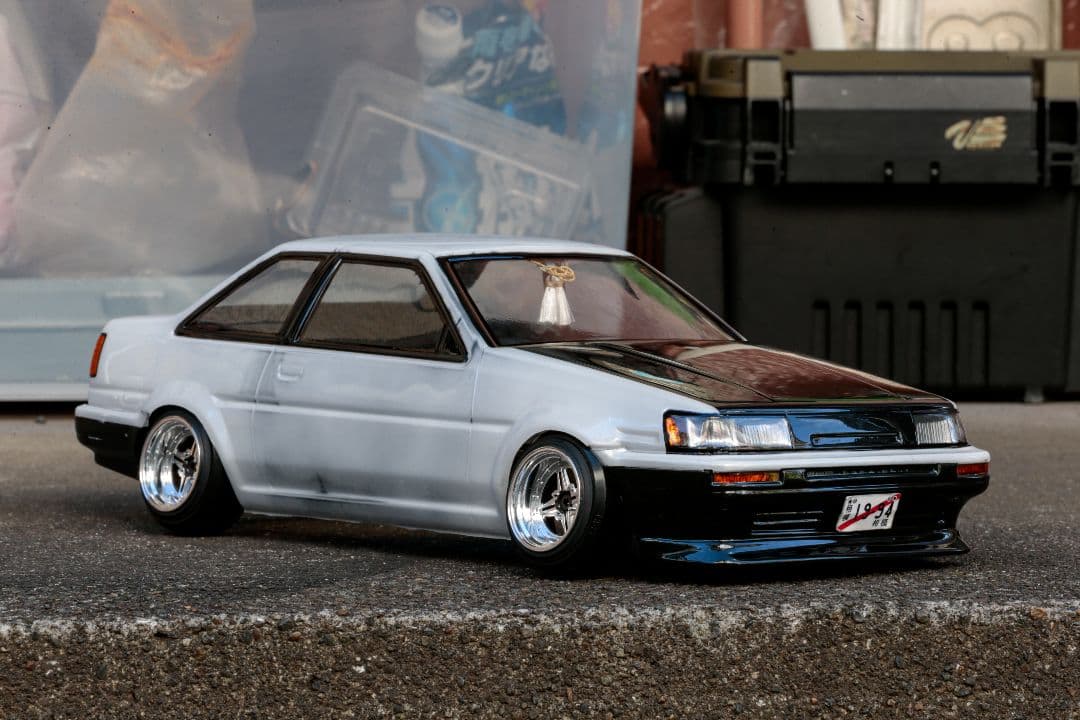 パンドラRC トヨタ AE86 2ドア レビン 塗装済み