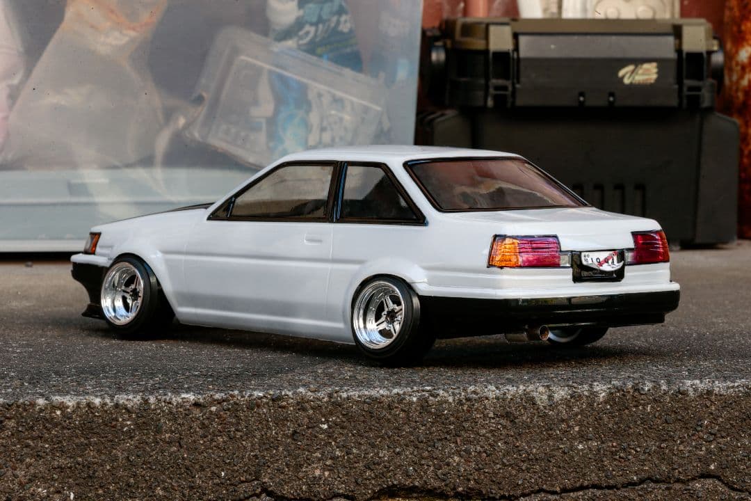 パンドラRC トヨタ AE86 2ドア レビン 塗装済み