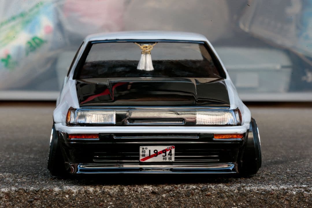 パンドラRC トヨタ AE86 2ドア レビン 塗装済み