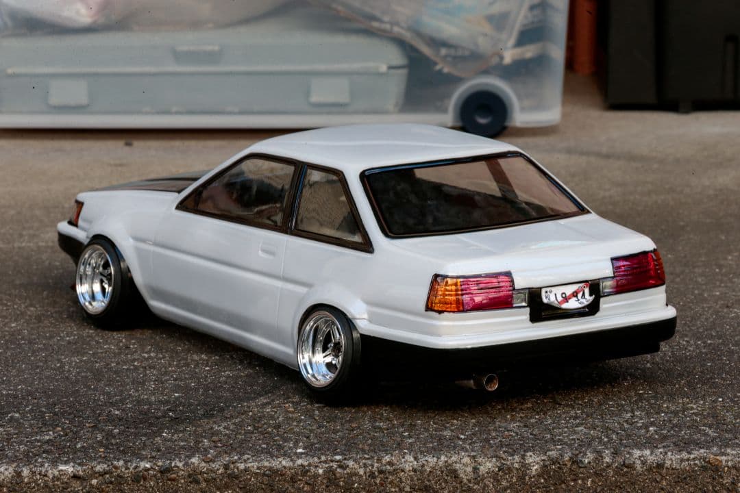 パンドラRC トヨタ AE86 2ドア レビン 塗装済み