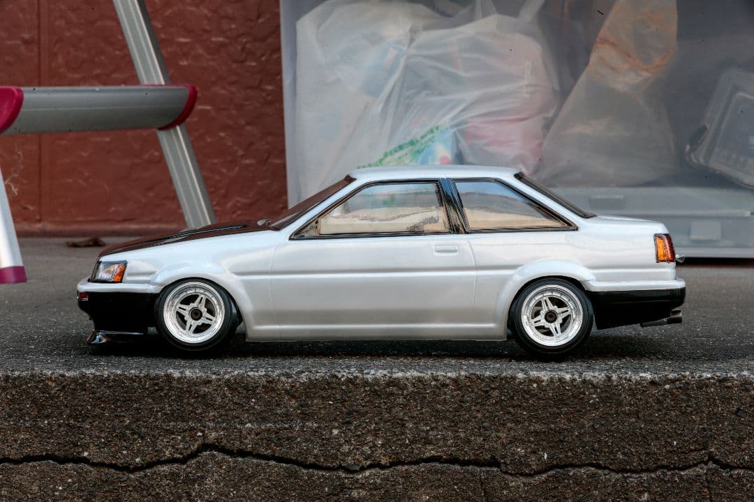 パンドラRC トヨタ AE86 2ドア レビン 塗装済み