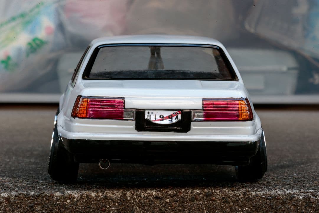 パンドラRC トヨタ AE86 2ドア レビン 塗装済み