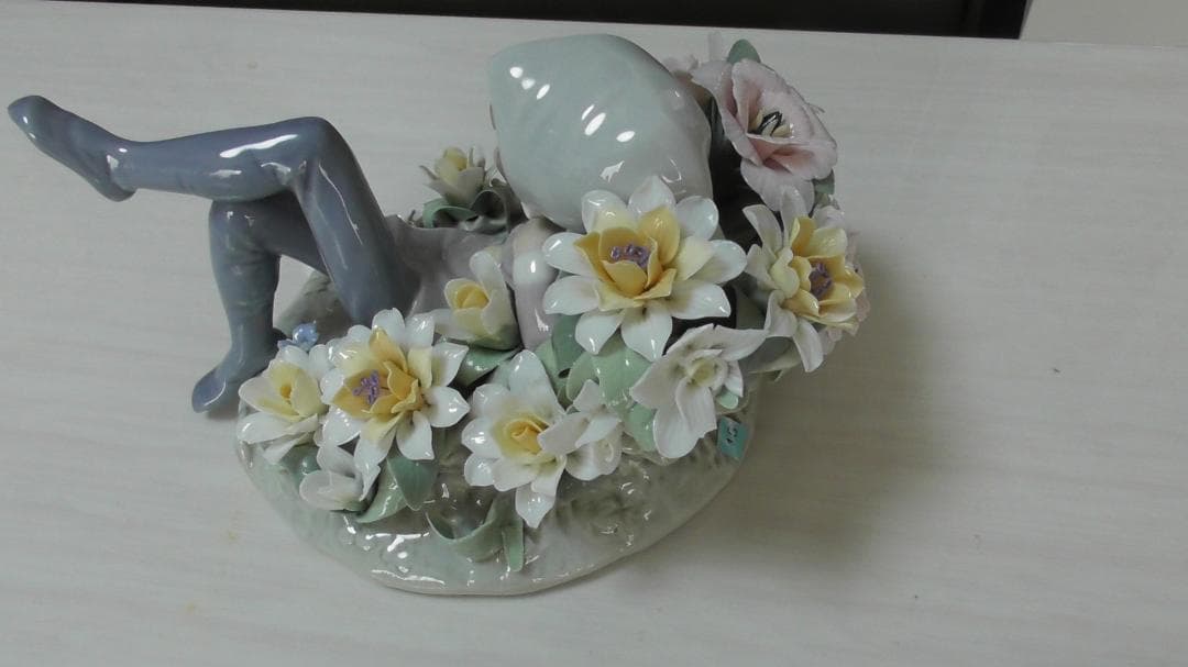 LLADRO　リヤドロ【夢見る妖精】2　ハイポーセリン　リアドロ　　L407