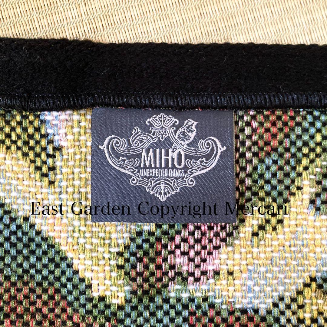 極美品】 MIHO イタリア製 花鳥柄 ラグマット 201.5×137cm - メルカリ