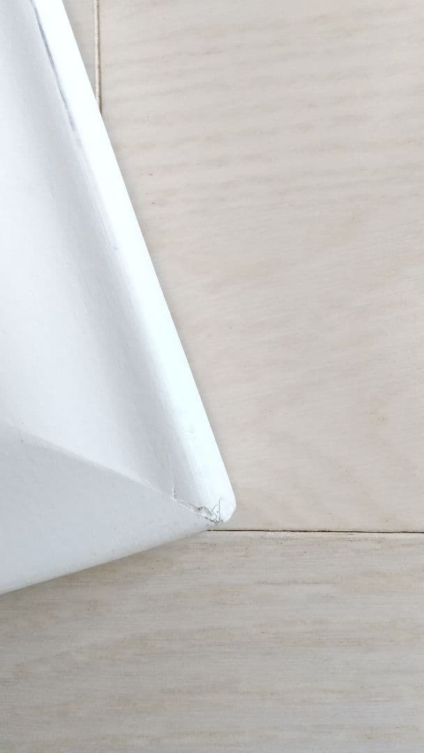 アンティーク加工★57cm 縦掛け横掛け両用 フレンチ風面取りミラー★シャビー