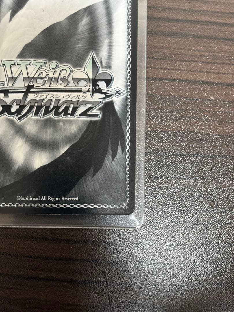 ヴァイスシュヴァルツ　リゼロ　銀髪の美少女　エミリア　sp サイン