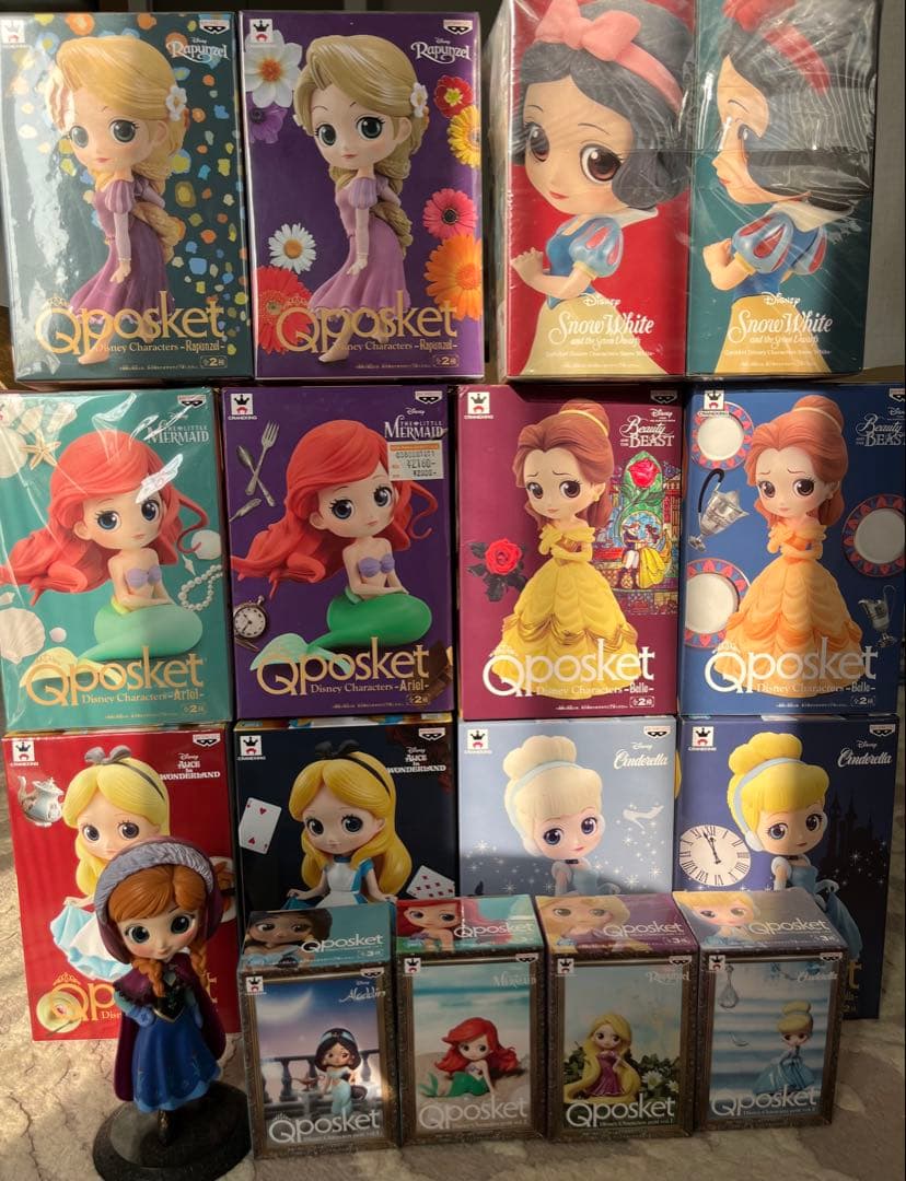 Qposket ディズニー18個セット
