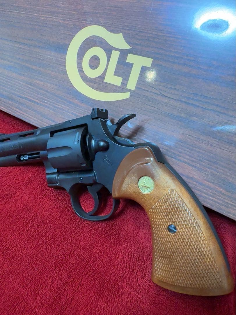 タナカワークス　コルトパイソンRモデル4インチ　モデルガン