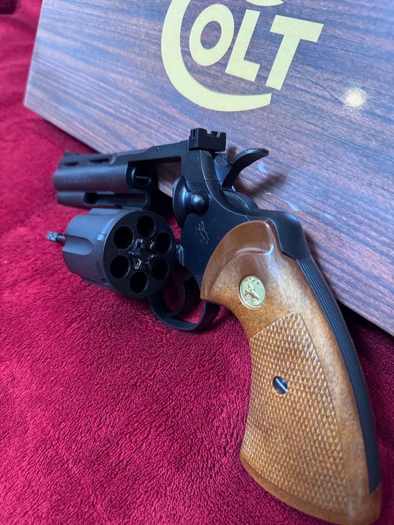 タナカワークス　コルトパイソンRモデル4インチ　モデルガン