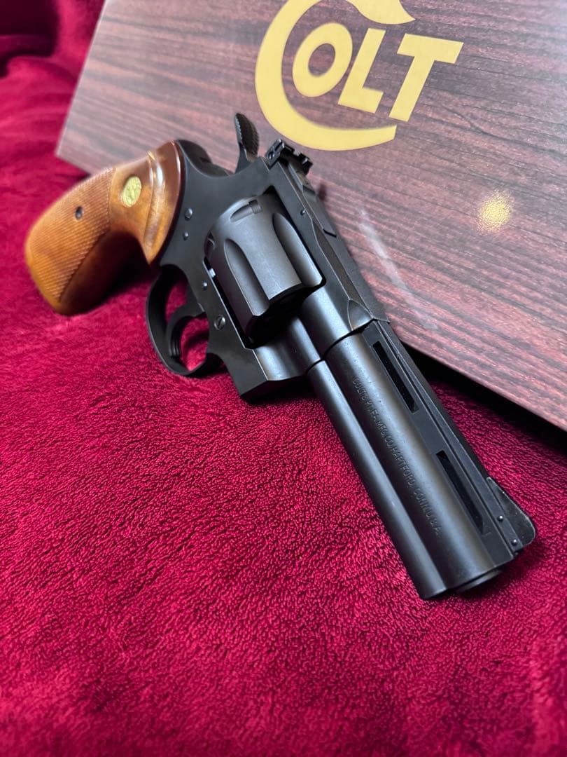 タナカワークス　コルトパイソンRモデル4インチ　モデルガン