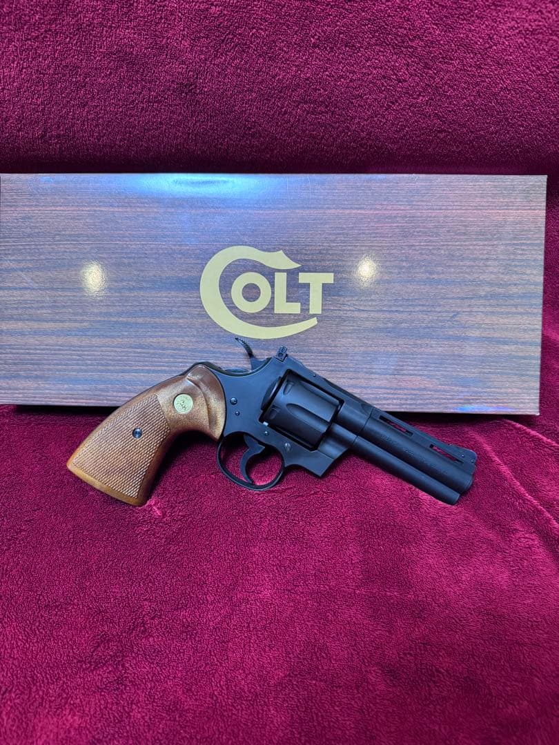 タナカワークス　コルトパイソンRモデル4インチ　モデルガン