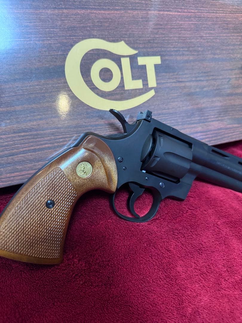 タナカワークス　コルトパイソンRモデル4インチ　モデルガン