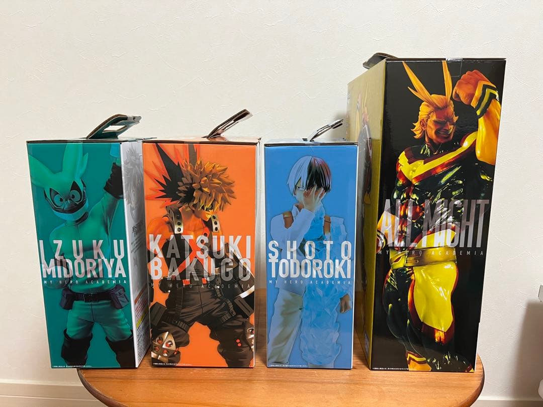 一番くじ ヒロアカ ビギンザヒーロー ABCラストワン計4体＋EFG賞コンプ