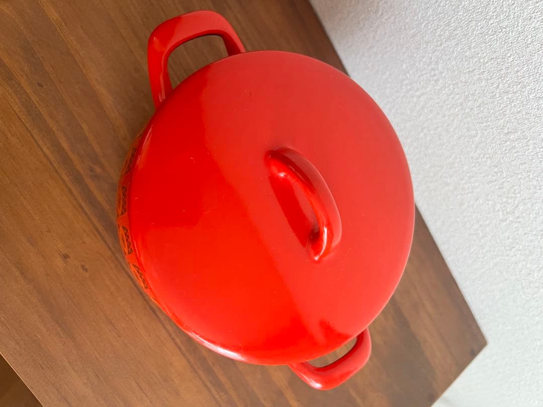 北欧ヴィンテージ　ARABIA/FINEL フィネル　ホーロー鍋