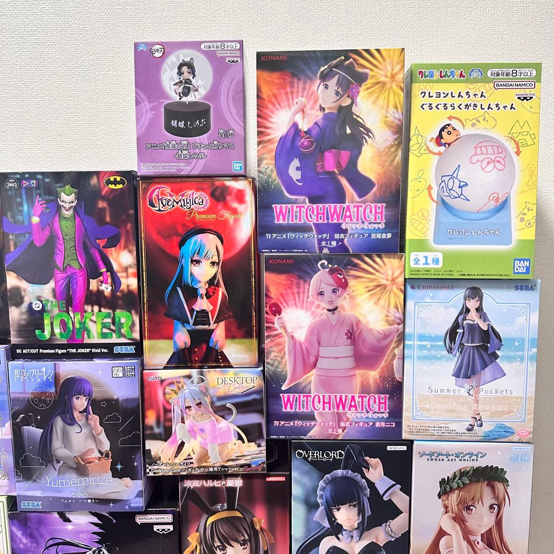最新プライズフィギュア 25個セット セット販売　美少女　ジャンプ系②