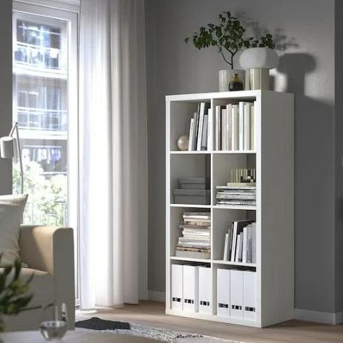 KALLAX カラックス シェルフユニット ホワイト 77x147 cm