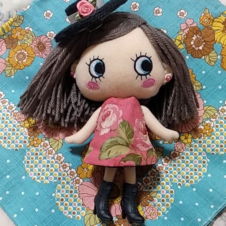 イルメール　ハッピードール　ワンピース＆帽子　黒No.1