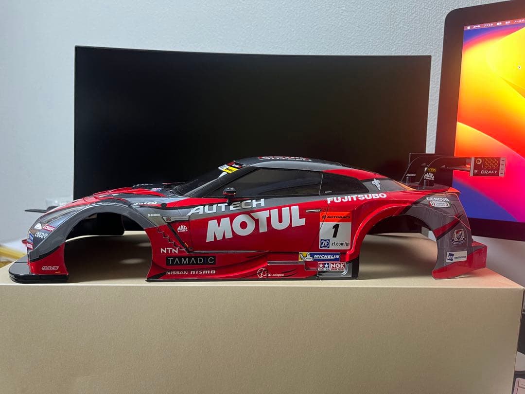 タミヤ 1/10RC MOTUL AUTECH GT-R スペアボディ新品未使用